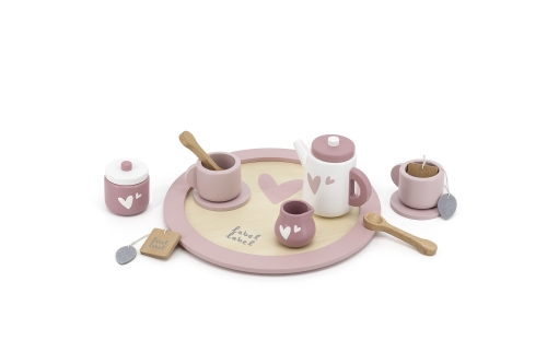 Label Label tea set pink